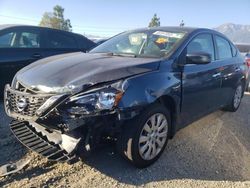 Salvage cars for sale from Copart Rancho Cucamonga, CA: 2016 Nissan Sentra S