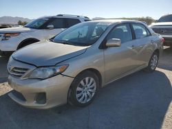 Salvage cars for sale at Las Vegas, NV auction: 2013 Toyota Corolla Base