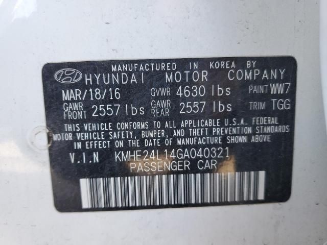 2016 Hyundai Sonata Hybrid