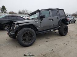 Salvage cars for sale from Copart Glassboro, NJ: 2017 Jeep Wrangler Unlimited Sport