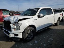 Salvage cars for sale at Cahokia Heights, IL auction: 2016 Ford F150 Supercrew