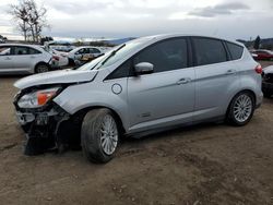 Salvage cars for sale from Copart San Martin, CA: 2016 Ford C-MAX Premium SEL