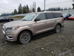 Vehiculos salvage en venta de Copart Graham, WA: 2018 Lincoln Navigator Reserve