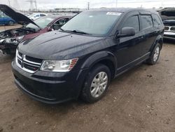 Salvage cars for sale at Elgin, IL auction: 2014 Dodge Journey SE