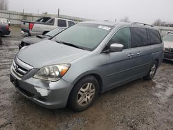 Salvage cars for sale from Copart Arlington, WA: 2006 Honda Odyssey EXL
