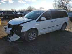 Salvage cars for sale from Copart London, ON: 2016 Chrysler Town & Country Touring L