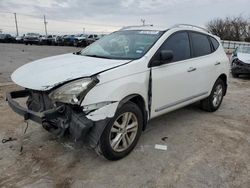 Salvage cars for sale from Copart Oklahoma City, OK: 2015 Nissan Rogue Select S