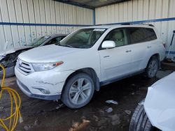 Toyota salvage cars for sale: 2013 Toyota Highlander Limited