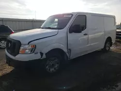Salvage trucks for sale at Kansas City, KS auction: 2016 Nissan NV 1500 S
