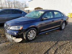 Salvage cars for sale at Spartanburg, SC auction: 2014 Volkswagen Passat S