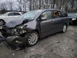 Toyota Sienna xle salvage cars for sale: 2020 Toyota Sienna XLE