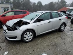 Vehiculos salvage en venta de Copart Mendon, MA: 2017 Ford Focus S