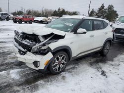 KIA salvage cars for sale: 2021 KIA Seltos SX