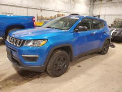 Jeep salvage cars for sale: 2018 Jeep Compass Sport