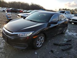 Honda salvage cars for sale: 2016 Honda Civic LX