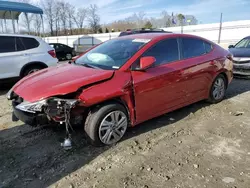 Salvage cars for sale at Spartanburg, SC auction: 2019 Hyundai Elantra SEL