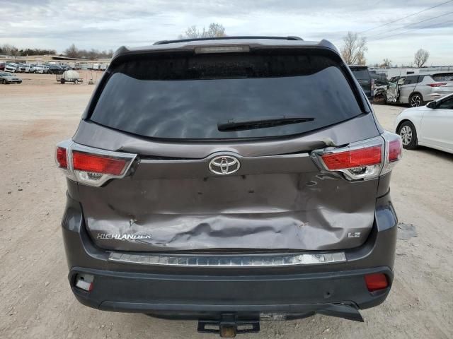 2015 Toyota Highlander LE