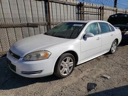 Chevrolet salvage cars for sale: 2012 Chevrolet Impala LT