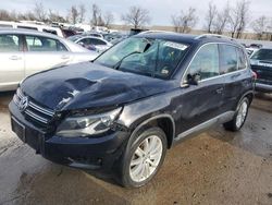 Salvage cars for sale from Copart Bridgeton, MO: 2012 Volkswagen Tiguan S