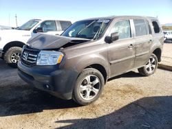 Salvage cars for sale from Copart Tucson, AZ: 2012 Honda Pilot EXL