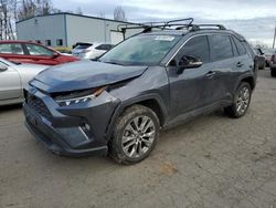 Salvage cars for sale from Copart Portland, OR: 2021 Toyota Rav4 XLE Premium