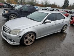 Mercedes-Benz C 350 salvage cars for sale: 2008 Mercedes-Benz C 350