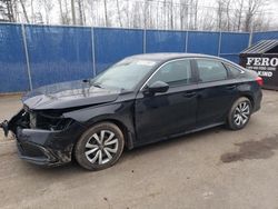 Salvage cars for sale at Moncton, NB auction: 2022 Honda Civic LX