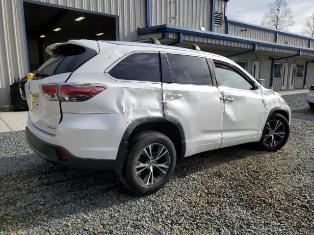 2016 Toyota Highlander XLE