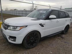 Salvage cars for sale at Houston, TX auction: 2015 Land Rover Range Rover Sport HSE