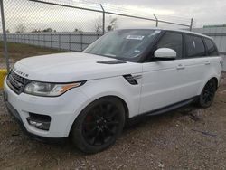 Land Rover Range Rover salvage cars for sale: 2015 Land Rover Range Rover Sport HSE