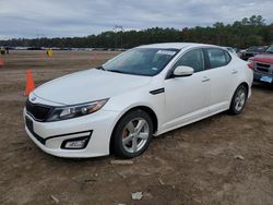 Salvage cars for sale at Greenwell Springs, LA auction: 2015 KIA Optima LX