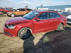 Volkswagen salvage cars for sale: 2018 Volkswagen Jetta SE
