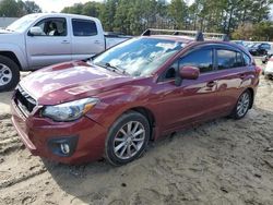 Salvage cars for sale from Copart Seaford, DE: 2012 Subaru Impreza Premium