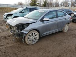 Hyundai salvage cars for sale: 2022 Hyundai Accent Limited