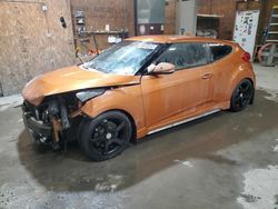 Hyundai salvage cars for sale: 2017 Hyundai Veloster Turbo