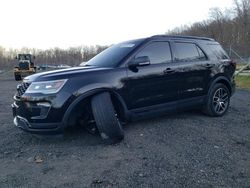 Vehiculos salvage en venta de Copart Finksburg, MD: 2018 Ford Explorer Sport