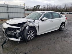 Salvage cars for sale from Copart Lumberton, NC: 2022 Honda Civic LX