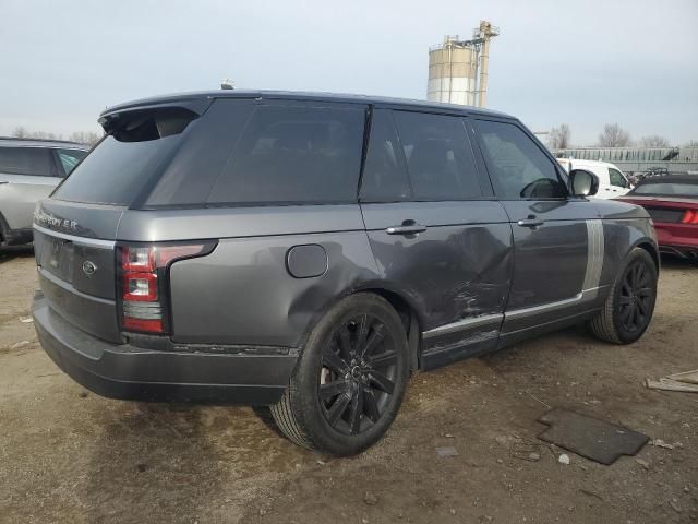 2016 Land Rover Range Rover HSE