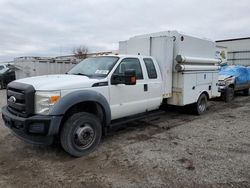 Salvage cars for sale from Copart Davison, MI: 2011 Ford F450 Super Duty