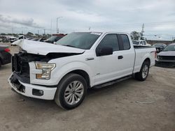 Salvage cars for sale from Copart Homestead, FL: 2016 Ford F150 Super Cab