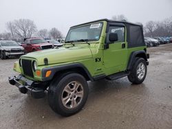 Jeep salvage cars for sale: 2004 Jeep Wrangler X