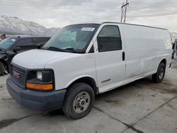 Salvage cars for sale at Farr West, UT auction: 2005 GMC Savana G3500