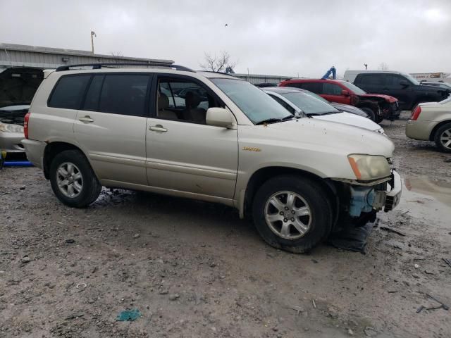 2002 Toyota Highlander Limited