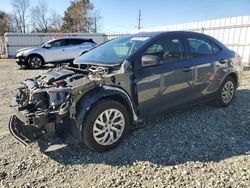 Salvage cars for sale from Copart Mebane, NC: 2018 Toyota Corolla L