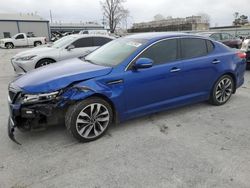 Salvage cars for sale at Tulsa, OK auction: 2015 KIA Optima SX