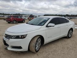 Salvage cars for sale at Houston, TX auction: 2017 Chevrolet Impala LT