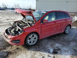 Salvage cars for sale from Copart Rocky View County, AB: 2015 Mercedes-Benz B 250 4matic