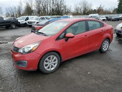 KIA Rio salvage cars for sale: 2012 KIA Rio LX