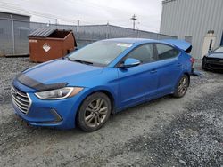 Salvage cars for sale from Copart Elmsdale, NS: 2017 Hyundai Elantra SE