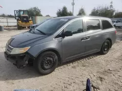 Salvage cars for sale from Copart Midway, FL: 2012 Honda Odyssey LX